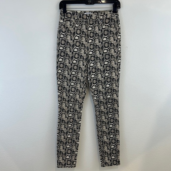 Good American Good Legs Snake Print Jeans - Picture 2 of 12